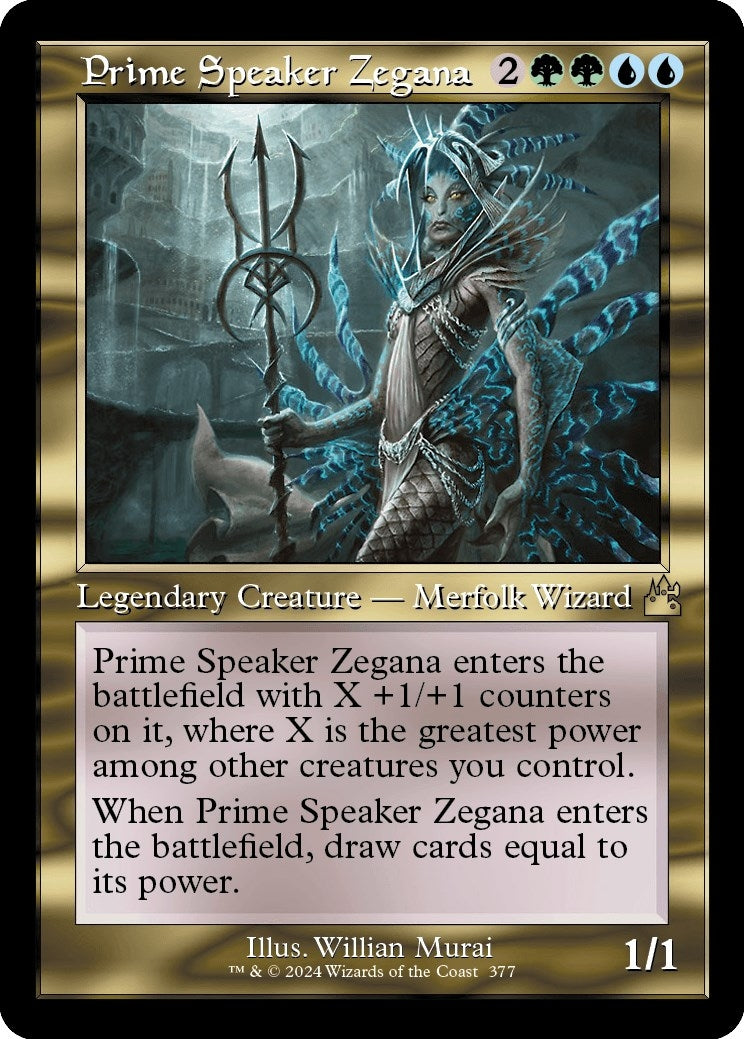 Image for Prime Speaker Zegana (Retro Frame) (377) (RVR) - Magic: The Gathering