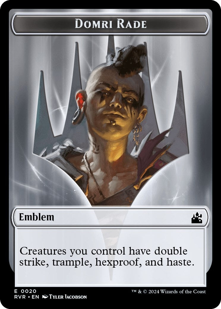 Image for Emblem - Domri Rade (20) (RVR) - Magic: The Gathering