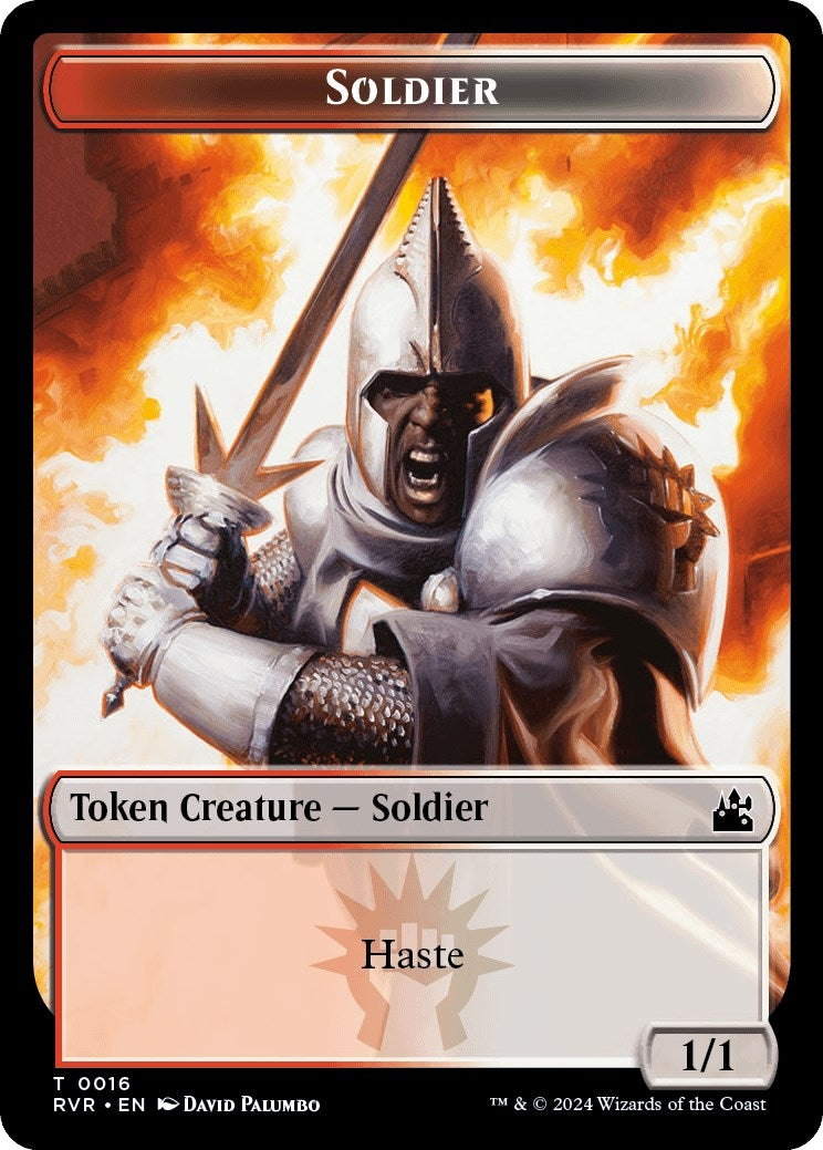 Image for Soldier Token (16) (RVR) - Magic: The Gathering