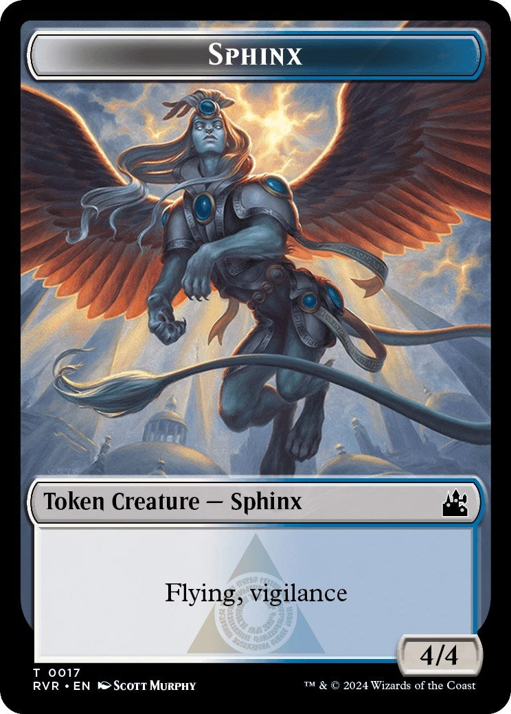 Image for Sphinx Token (17) (RVR) - Magic: The Gathering