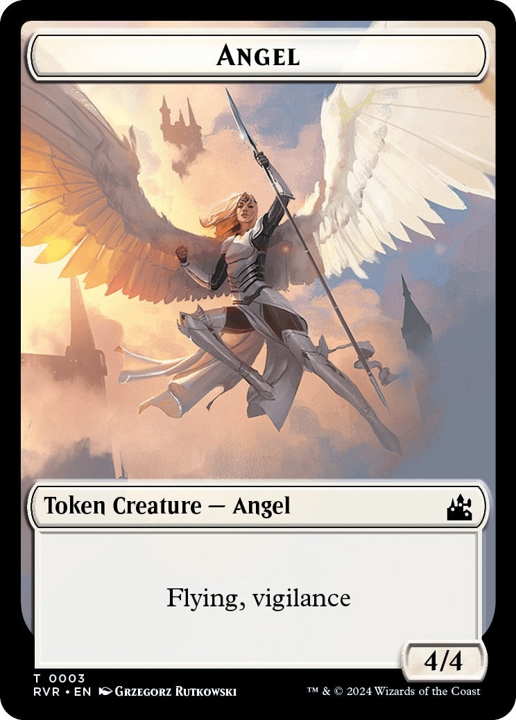 Image for Angel Token (0003) (3) (RVR) - Magic: The Gathering