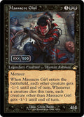 Image for Massacre Girl (Retro Frame) (Serial Numbered) (328) (RVR) - Magic: The Gathering