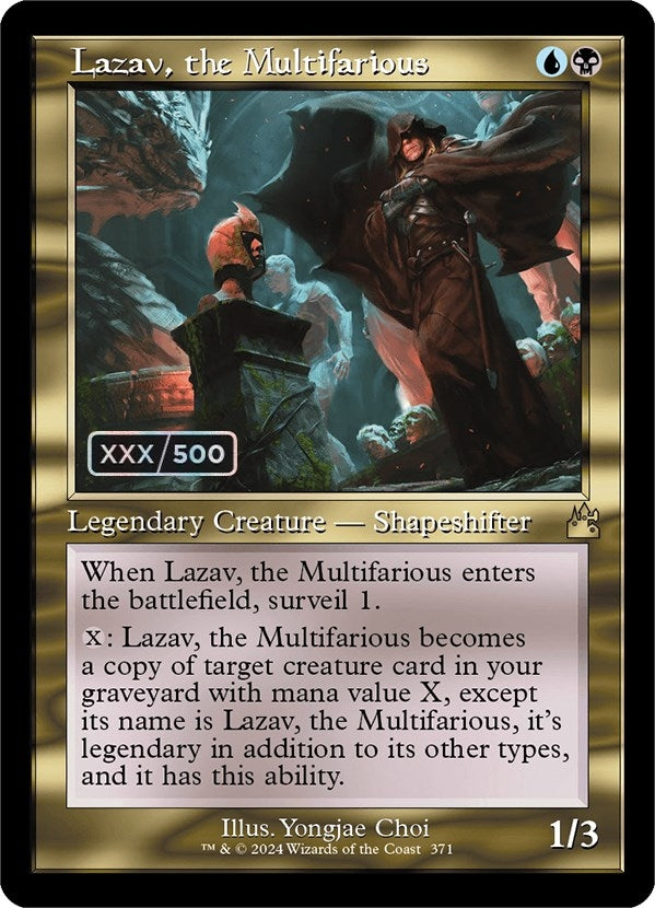 Image for Lazav, the Multifarious (Retro Frame) (Serial Numbered) (371) (RVR) - Magic: The Gathering