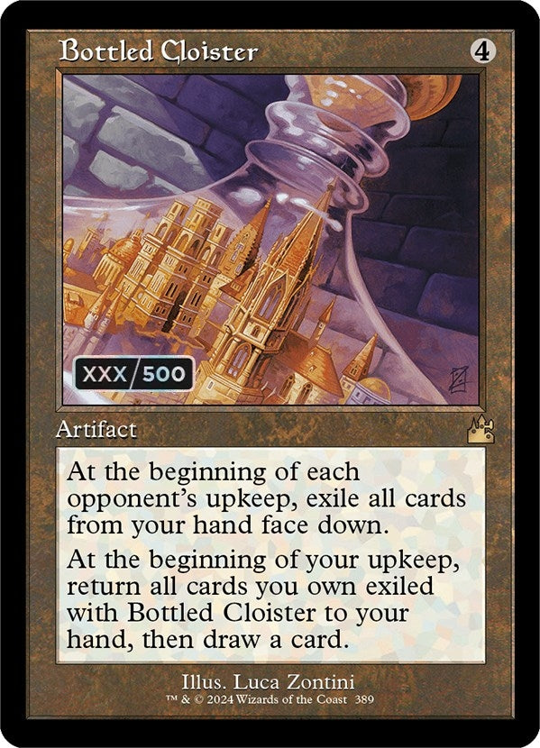 Image for Bottled Cloister (Retro Frame) (Serial Numbered) (389) (RVR) - Magic: The Gathering