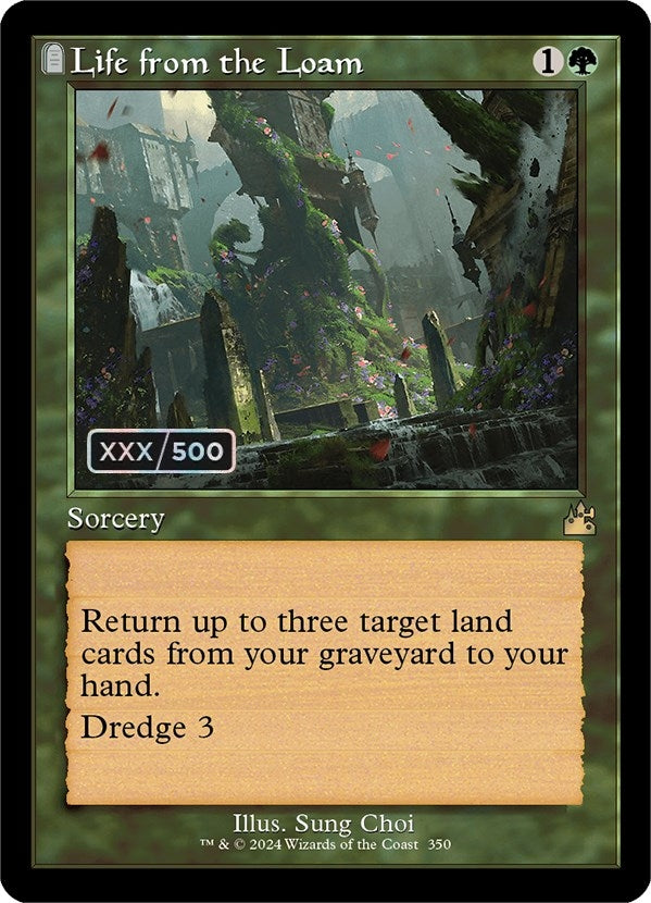 Image for Life from the Loam (Retro Frame) (Serial Numbered) (350) (RVR) - Magic: The Gathering