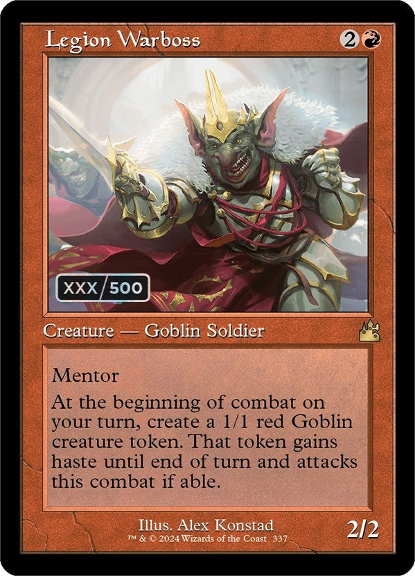 Image for Legion Warboss (Retro Frame) (Serial Numbered) (337) (RVR) - Magic: The Gathering