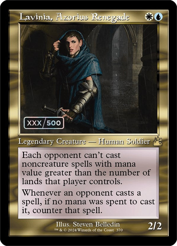Image for Lavinia, Azorius Renegade (Retro Frame) (Serial Numbered) (370) (RVR) - Magic: The Gathering