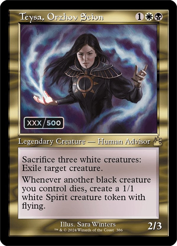 Image for Teysa, Orzhov Scion (Retro Frame) (Serial Numbered) (386) (RVR) - Magic: The Gathering