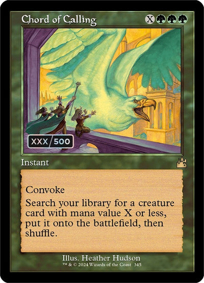 Chord of Calling (Retro Frame) (Serial Numbered) (345) (RVR)