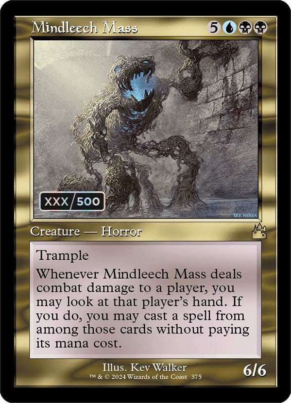 Image for Mindleech Mass (Retro Frame) (Serial Numbered) (375) (RVR) - Magic: The Gathering