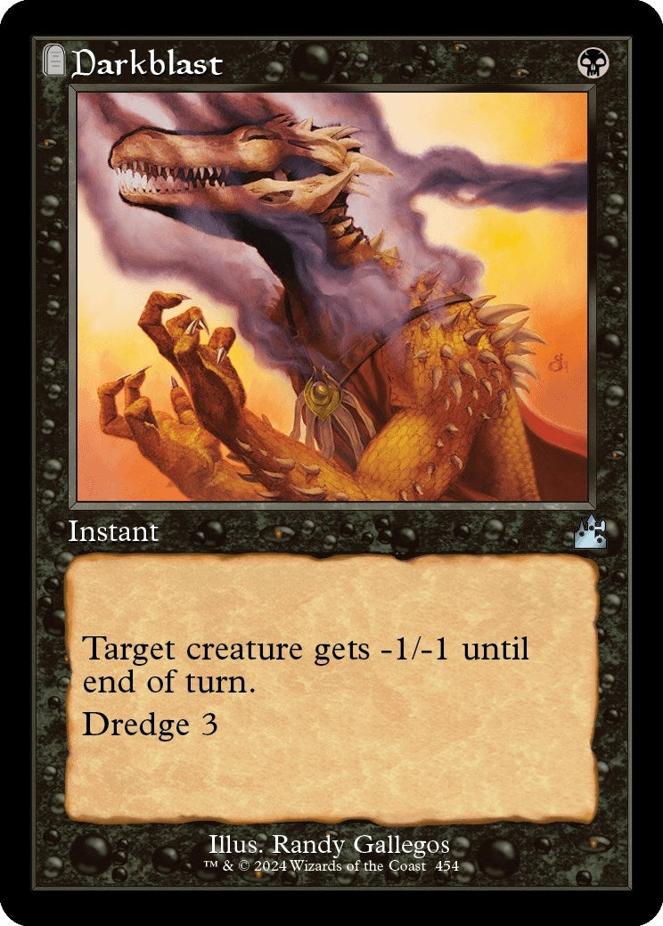 Image for Darkblast (Retro Frame) (454) (RVR) - Magic: The Gathering