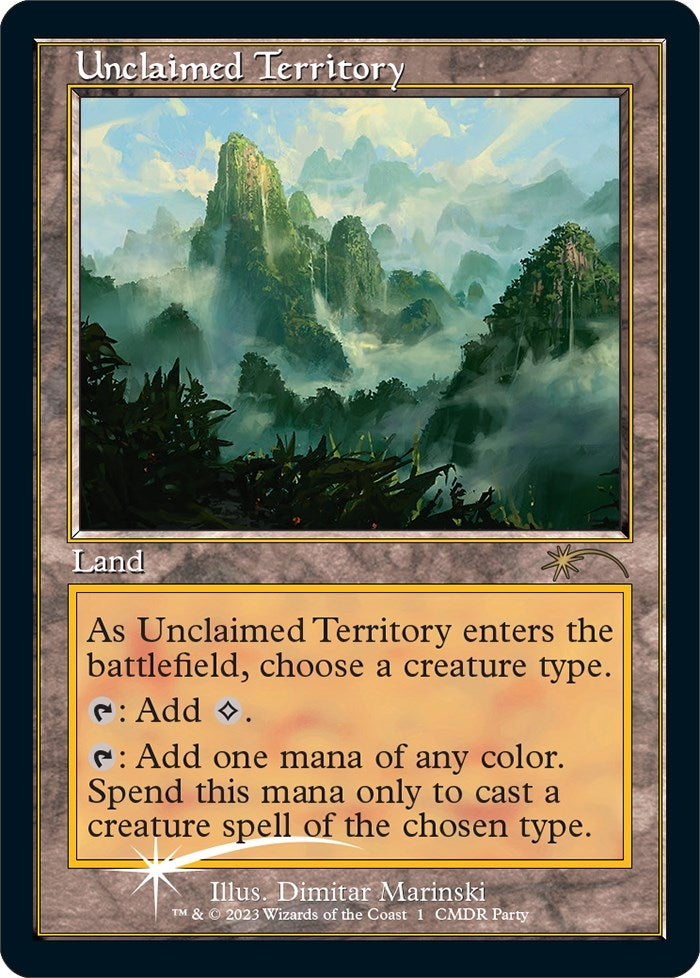Image for Unclaimed Territory (Retro Frame) (1) (WPN) - Magic: The Gathering