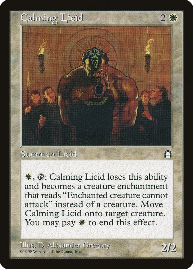 Image for Calming Licid (STH) - Magic: The Gathering
