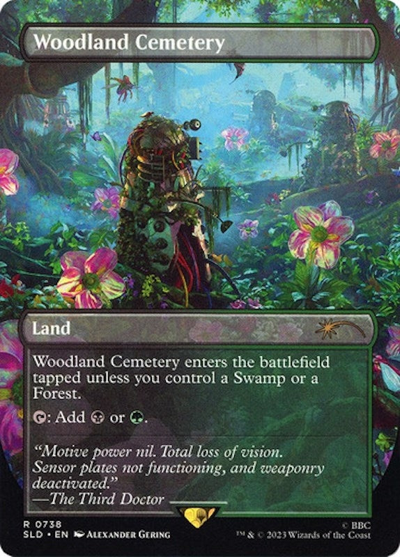 Image for Woodland Cemetery (738) (SLD) - Magic: The Gathering