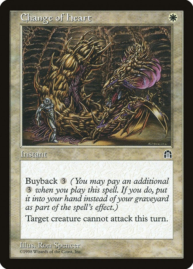 Image for Change of Heart (STH) - Magic: The Gathering