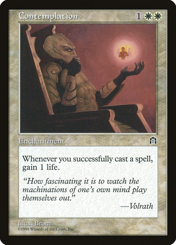 Image for Contemplation (STH) - Magic: The Gathering