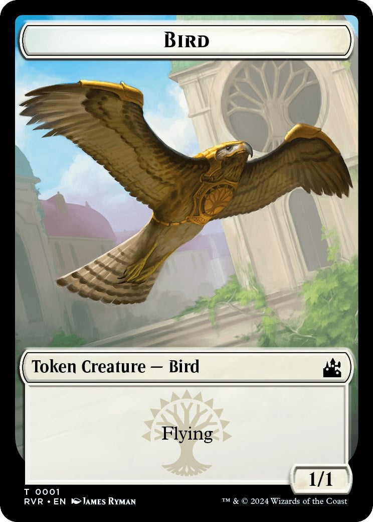 Image for Bird // Centaur Double-Sided Token (1 // 10) (RVR) - Magic: The Gathering