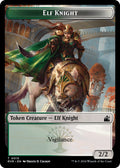 Image for Elf Knight // Beast Double-Sided Token (15 // 14) (RVR) - Magic: The Gathering