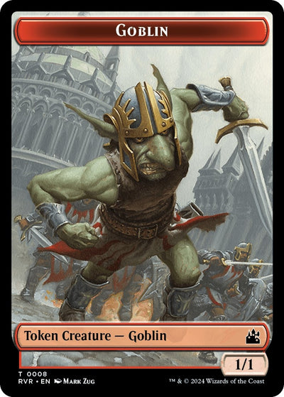Goblin (0008) // Centaur Double-Sided Token (8 // 10) (RVR)