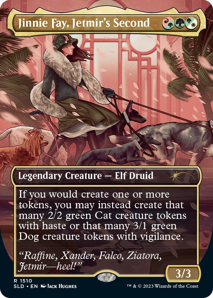Image for Jinnie Fay, Jetmir's Second (1510) (SLD) - Magic: The Gathering