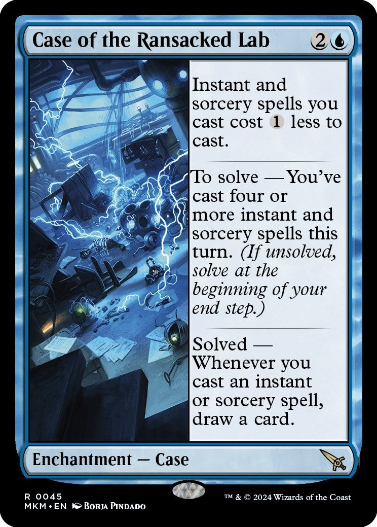 Image for Case of the Ransacked Lab (45) (MKM) - Magic: The Gathering