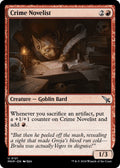 Image for Crime Novelist (121) (MKM) - Magic: The Gathering