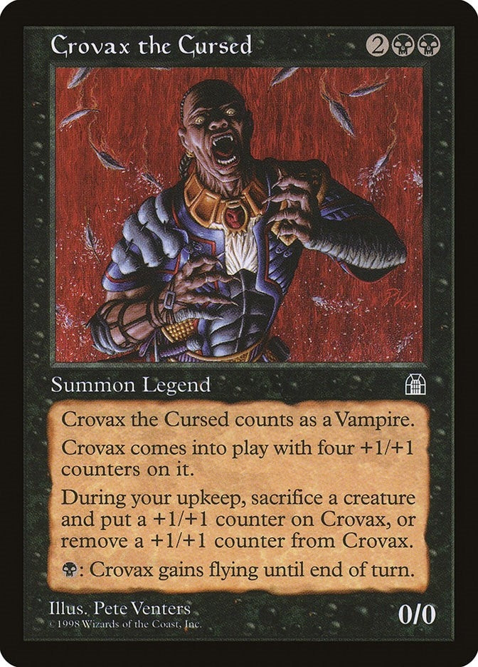 Image for Crovax the Cursed (STH) - Magic: The Gathering