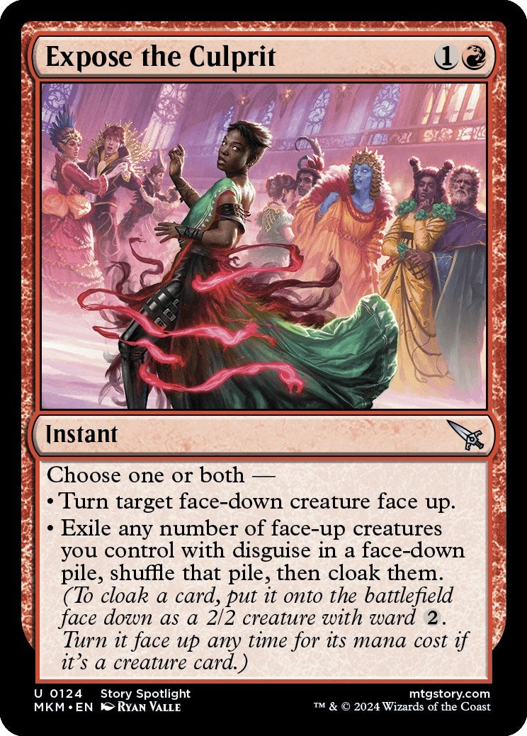 Image for Expose the Culprit (124) (MKM) - Magic: The Gathering