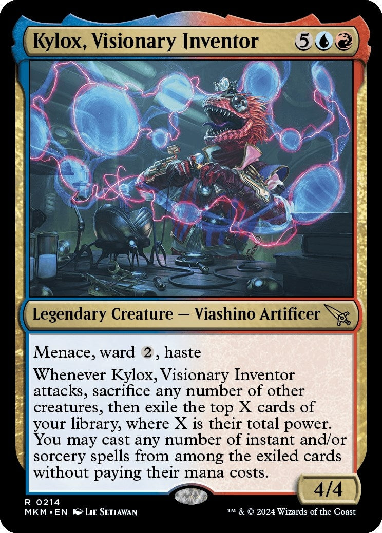 Image for Kylox, Visionary Inventor (214) (MKM) - Magic: The Gathering