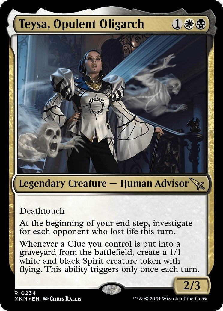 Image for Teysa, Opulent Oligarch (234) (MKM) - Magic: The Gathering