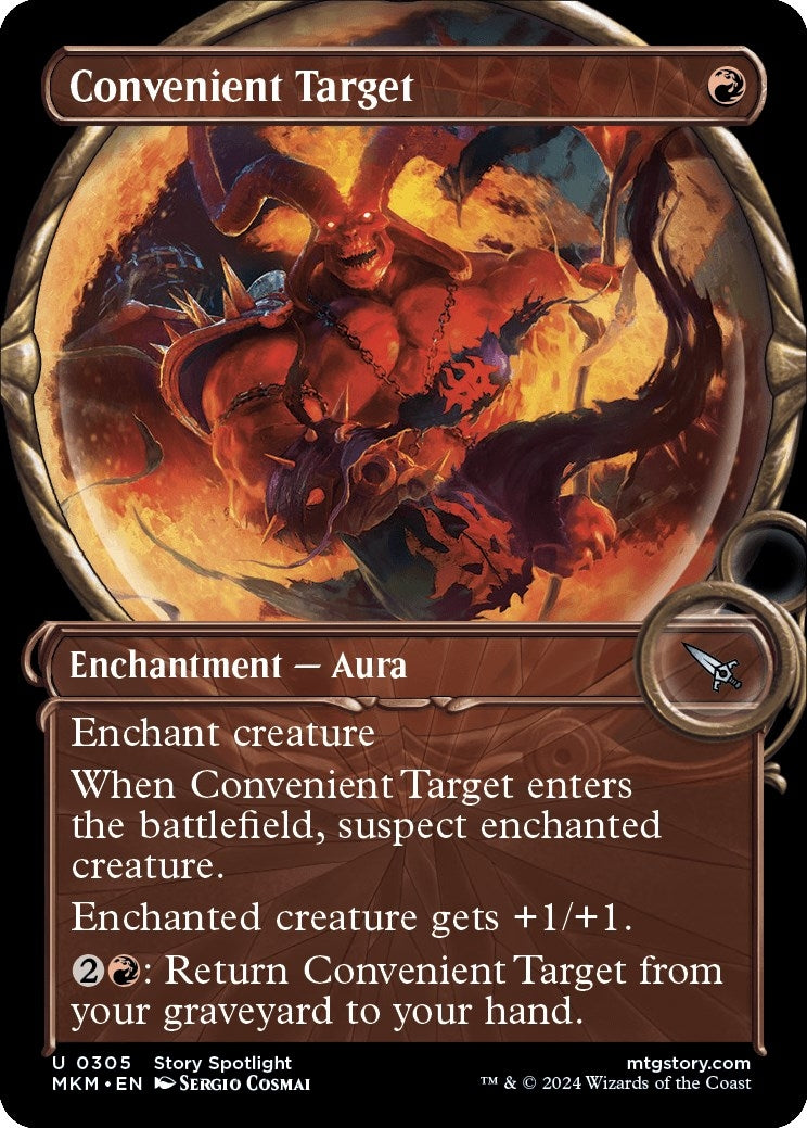 Image for Convenient Target (Showcase) (305) (MKM) - Magic: The Gathering
