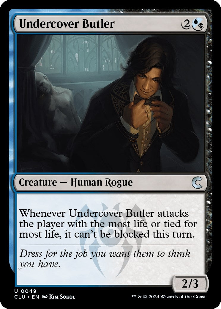 Image for Undercover Butler (49) (CLU) - Magic: The Gathering