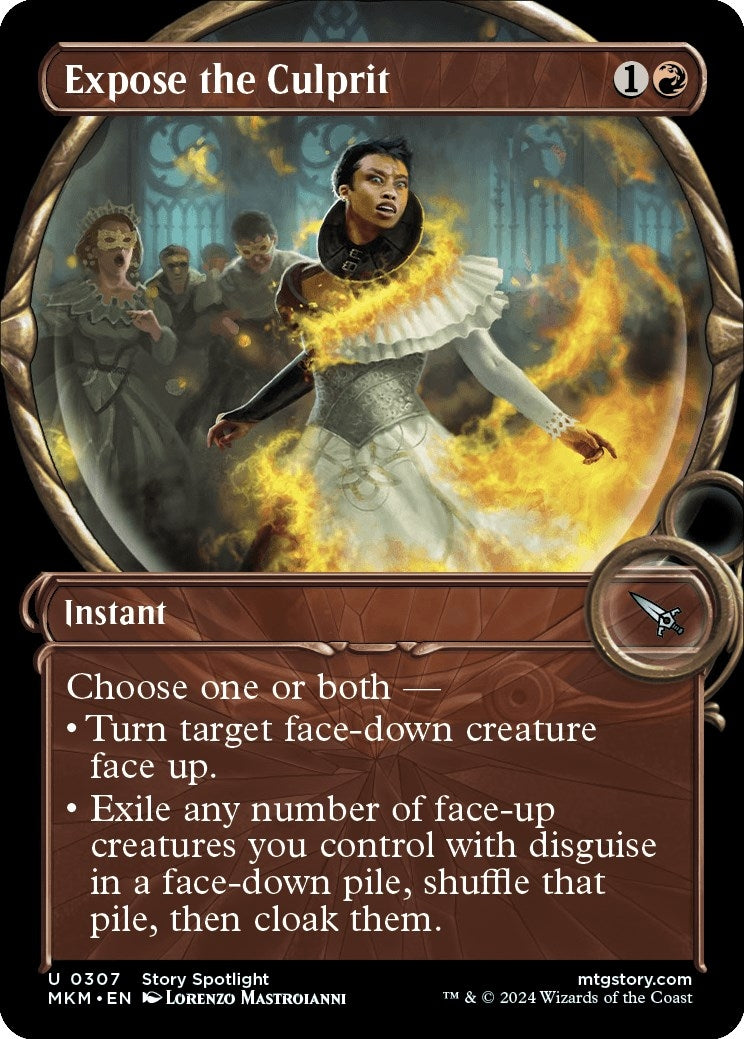 Image for Expose the Culprit (Showcase) (307) (MKM) - Magic: The Gathering