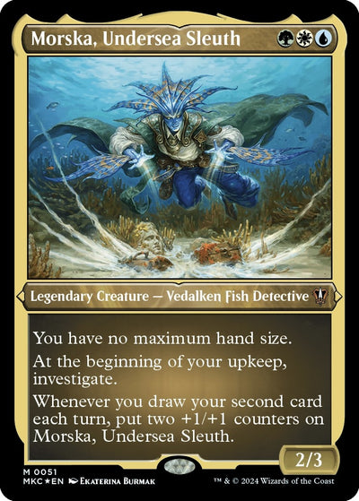Morska, Undersea Sleuth (Display Commander) - Thick Stock (51) (MKC)