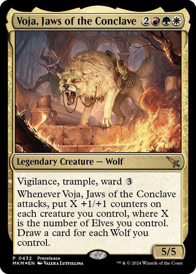 Image for Voja, Jaws of the Conclave (432) (PRE) - Magic: The Gathering