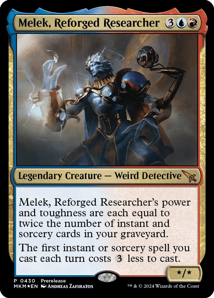Image for Melek, Reforged Researcher (430) (PRE) - Magic: The Gathering