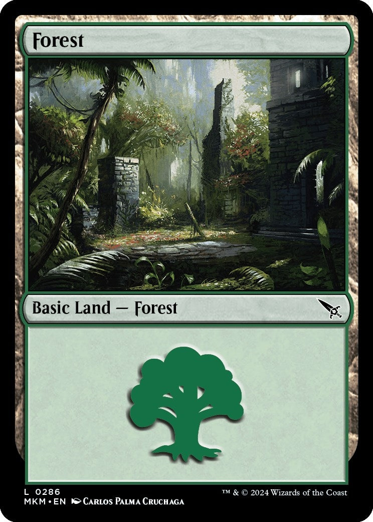 Image for Forest (0286) (286) (MKM) - Magic: The Gathering