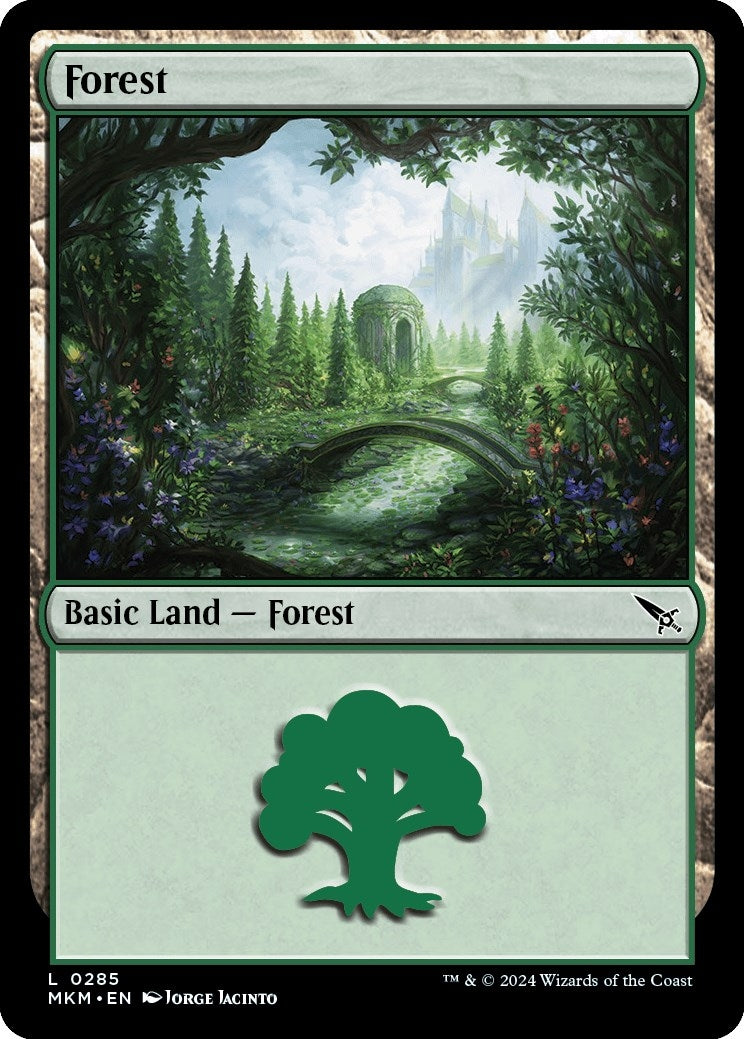 Image for Forest (0285) (285) (MKM) - Magic: The Gathering