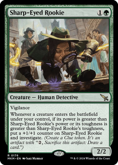 Sharp-Eyed Rookie (176) (MKM)