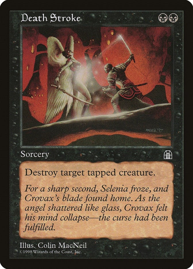Image for Death Stroke (STH) - Magic: The Gathering