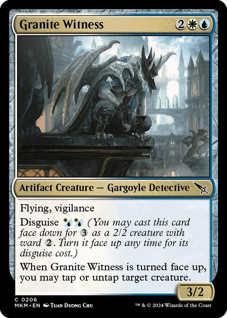 Image for Granite Witness (206) (MKM) - Magic: The Gathering
