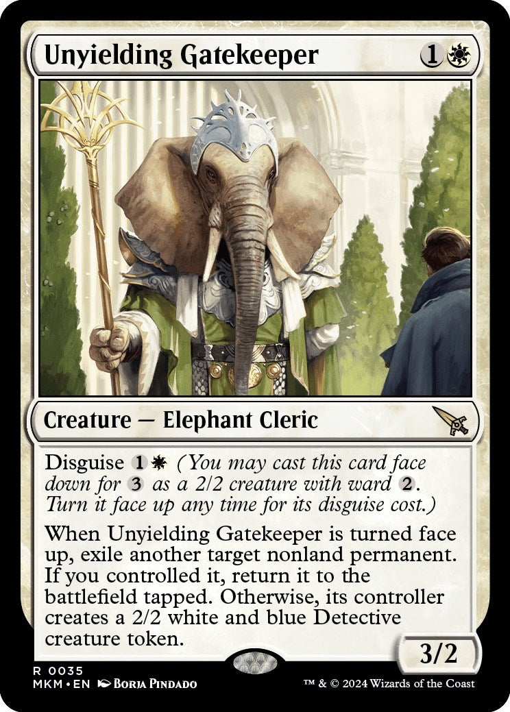 Image for Unyielding Gatekeeper (35) (MKM) - Magic: The Gathering