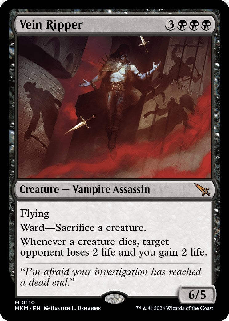 Image for Vein Ripper (110) (MKM) - Magic: The Gathering