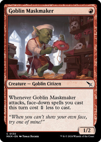 Goblin Maskmaker (130) (MKM)