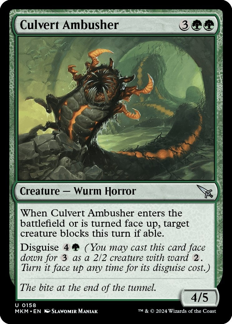 Image for Culvert Ambusher (158) (MKM) - Magic: The Gathering