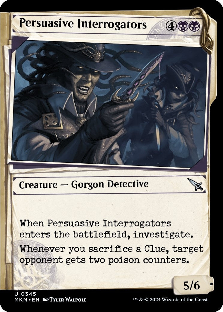 Image for Persuasive Interrogators (Showcase) (345) (MKM) - Magic: The Gathering