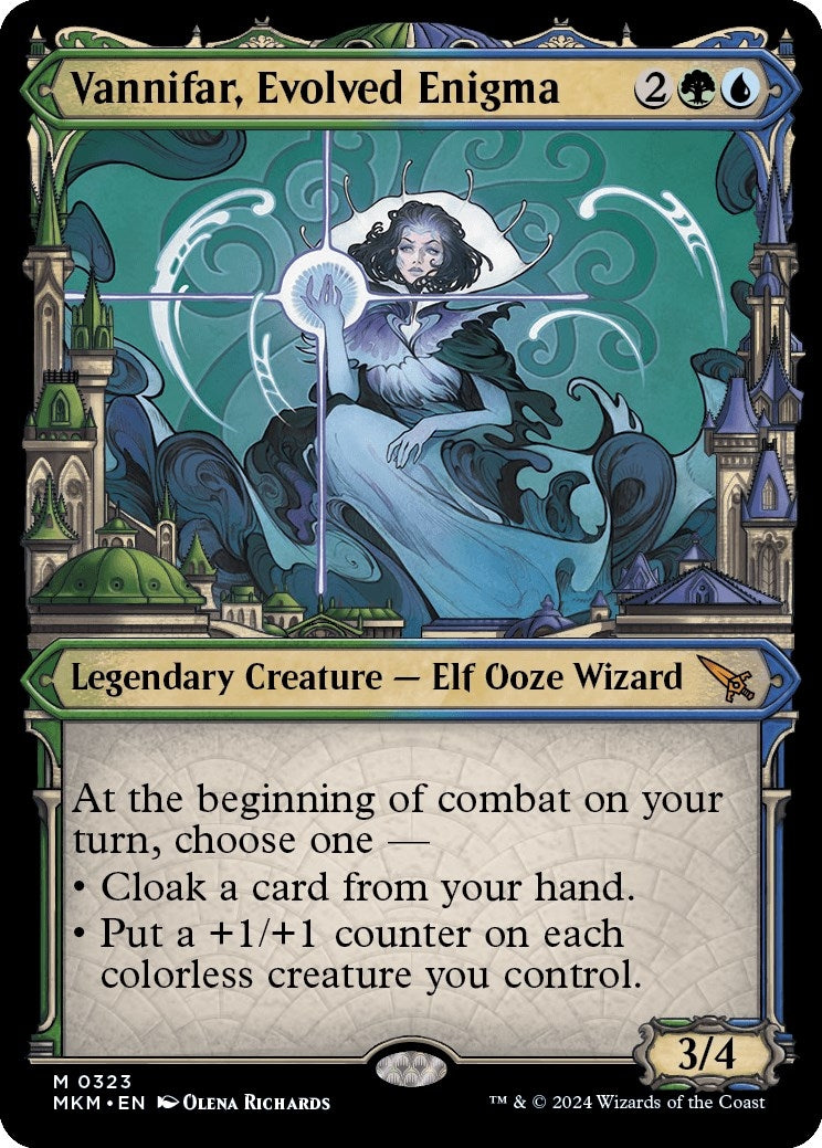 Image for Vannifar, Evolved Enigma (Showcase) (0323) (323) (MKM) - Magic: The Gathering