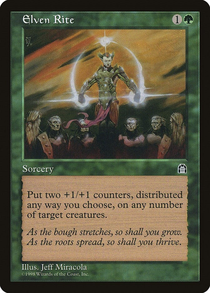 Image for Elven Rite (STH) - Magic: The Gathering