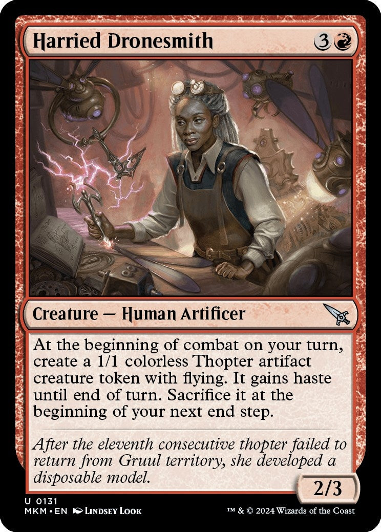 Image for Harried Dronesmith (131) (MKM) - Magic: The Gathering