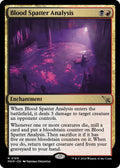 Image for Blood Spatter Analysis (189) (MKM) - Magic: The Gathering